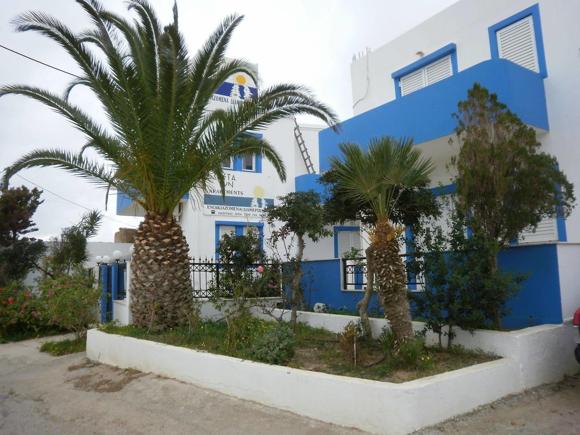 Cretasun Apartments Makrýgialos Exterior foto