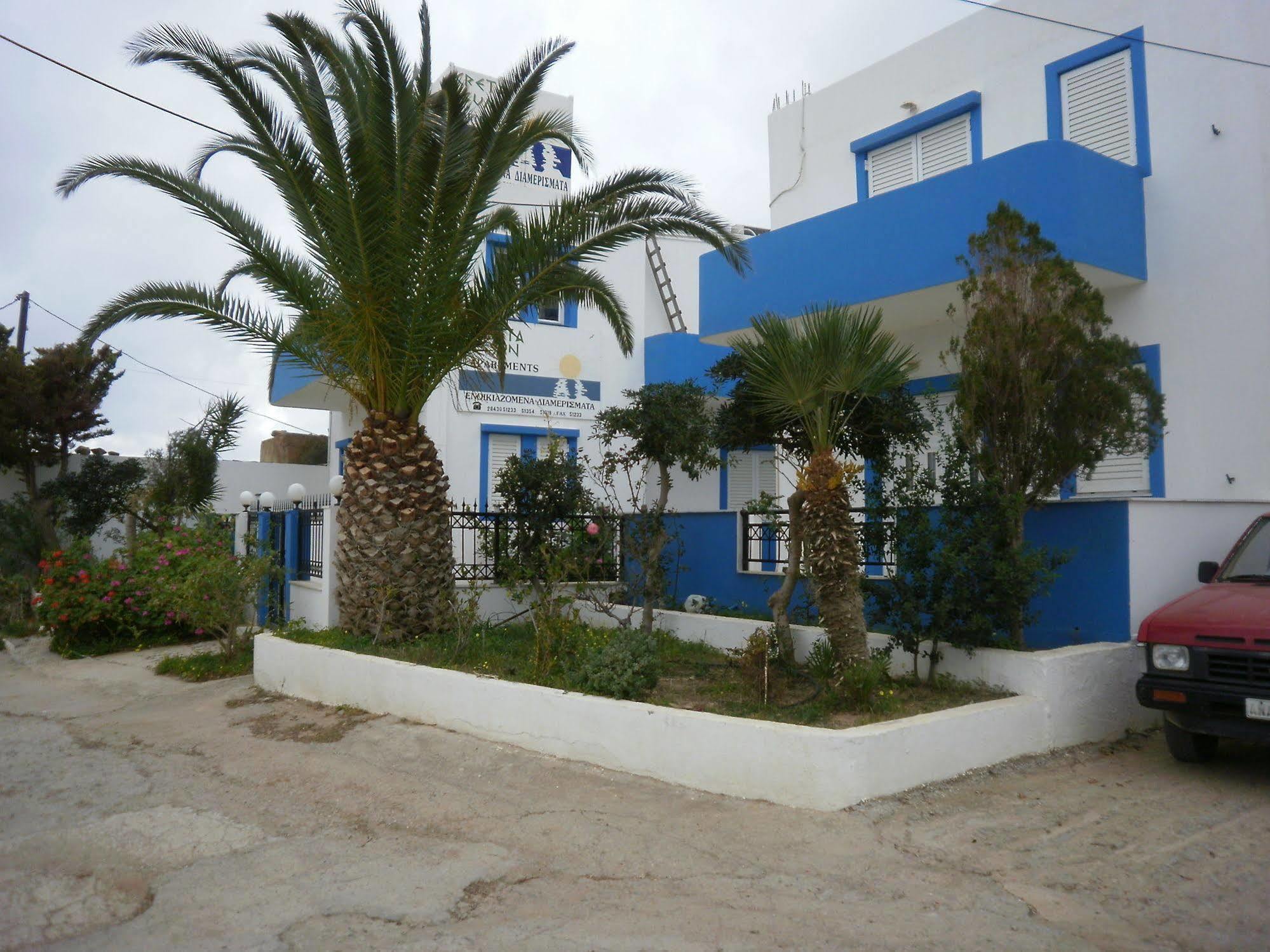 Cretasun Apartments Makrýgialos Exterior foto